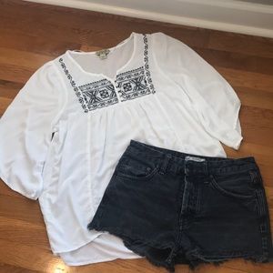 Free People Denim Cutoffs
